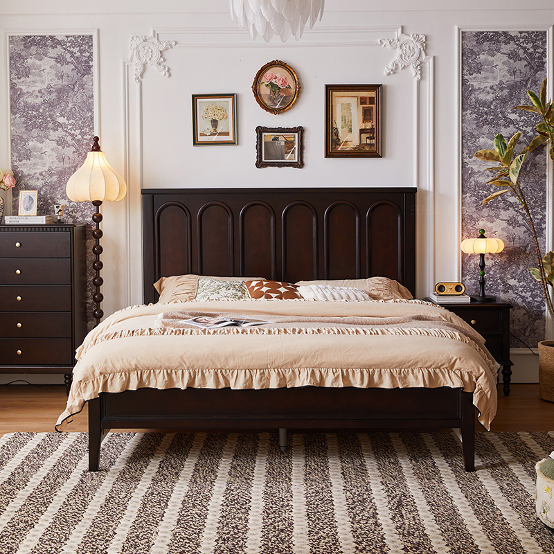 mid century modern bed