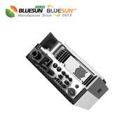 Bluesun kosten günstig für Grid Hybrid 10kW 20kW 30kW Batterie Lithium Solar Wind Komplettes Sonnensystem für zu Hause