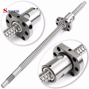 C7 Chính Xác Bóng Vít 1000Mm 1604 16Mm Đường Kính Và Bước 4Mm Ballscrew Với FK12 FF12 - Product Image 5