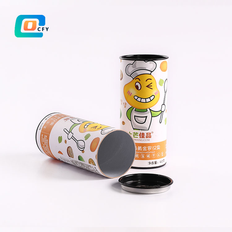 Cylinder Paper Tube for Loose Leaf Tea Packaging Craft Beer Bottle Custom Sizes