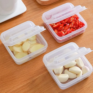 <b>Small</b> Freezer <b>Storage</b> <b>Box</b> – Food Grade Fresh-Keeping Container for Fruit, Cheese, Meat – Refrigerator & Freezer Safe, Airtight, - Product Image 4