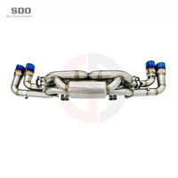Échappement de performance SDO Racing pour Ferrari 360 F360 3.6L V8 2001-2005 en acier inoxydable avec soupape électronique