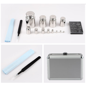 أوزان معايرة مقياس المختبر من الفولاذ المقاوم للصدأ E1 E2 F1 M1 1 1 ~ 5 - Product Image 6