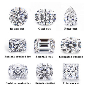 Precio al por mayor barato <span class=keywords><strong>Moissanite</strong></span> VVS GRA certificado piedra suelta diamante <span class=keywords><strong>Moissanite</strong></span> con para joyería