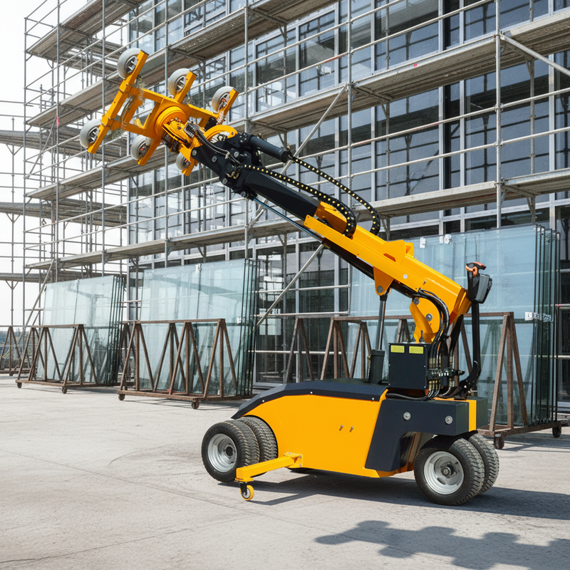 Industrial Vacuum Lifter Crane With Suction