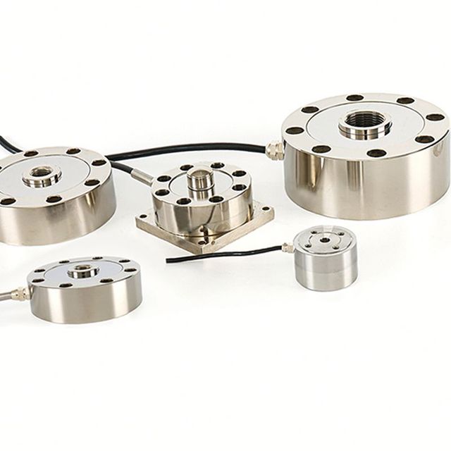 Dylf-102 Alloy Steel Compression Round Load Cell 50kg 100kg 500kg 1t 3t 5ton 50t 100t 500t Spoke Type Load Cell Sensor De Pesaje