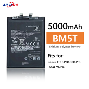 Ilinda bm5t Thương hiệu Mới pin dung lượng thực 5000mAh cho Xiaomi 13t POCO X6 Pro POCO M6 PRO pin kỹ thuật số - Product Image 4