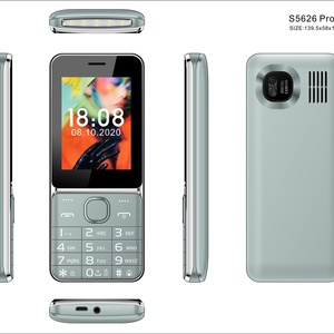 โทรศัพท์มือถือขนาด 2.8 นิ้ว รุ่นบาง รองรับซิมการ์ดสามซิม โทรศัพท์มือถือสำหรับผู้สูงอายุ พร้อมฟังก์ชั่น MP3 MP4 ปุ่มกด สำหรับ Itel 5625 5626 2171 2160 2173 - Product Image 2