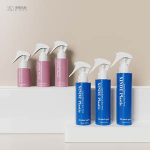 XINDE, fabricante de botellas al por mayor, agua para el cabello, rociador de niebla desinfectante para manos, botella de plástico vacía con tapa de rociador de bomba de gatillo - Product Image 2