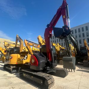 Miniexcavadora Yanmar ViO80 Original de Japón, Excavadora Hidráulica de Cadenas de 8 Toneladas de Segunda Mano en Stock - Product Image 4