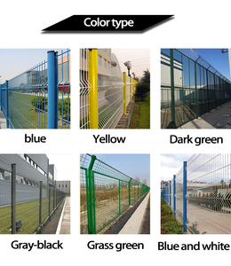 Pagar Panel jaring kawat besi melengkung murah dekorasi rumah luar ruangan - Product Image 5