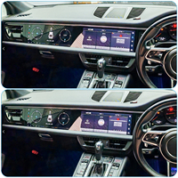 Autoradio Android Navihua pour Porsche Macan 2018-2023, double écran, navigation GPS, multimédia, lecteur DVD, mise à niveau