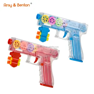 新款儿童户外电动声光玩具枪伊娃软子弹枪儿童射击游戏枪儿童手枪玩具