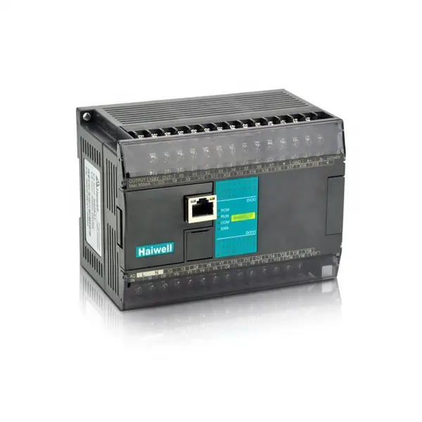 Haiwell T32S0R-e controlador PLC de 32 puntos, automatización con puerto Ethernet