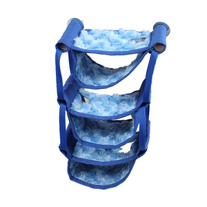 Cuccia Invernale Morbida in Tessuto Multistrato Ecologico per Piccoli Animali Domestici, Giocattolo <span class=keywords><strong>da</strong></span> Appendere per Gabbia, Rimovibile e Lavabile, per Criceti e Porcellini d'India - Product Image 1