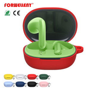 Forwleny เคสป้องกันหูฟังซิลิโคนแฟชั่นสำหรับ Xiaomi <span class=keywords><strong>redmi</strong></span> <span class=keywords><strong>buds</strong></span> <span class=keywords><strong>4</strong></span> <span class=keywords><strong>Lite</strong></span> ราคาโรงงานพร้อมที่ครอบตะขอไม่ใช่หูฟัง - Product Image 1