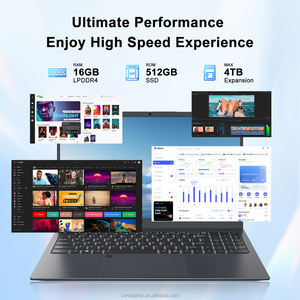 15.6 "Laptop <span class=keywords><strong>Computer</strong></span> 16Gb Ram 512Gb Ssd <span class=keywords><strong>Intel</strong></span> Celeron N5095 Fhd Ips Display Vingerafdruk Wi-Fi <span class=keywords><strong>5</strong></span> Windows 11 Laptop Business - Product Image 6