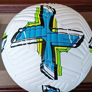 Ballon de football d'entraînement taille 5, couture professionnelle, cuir PU - Product Image 1