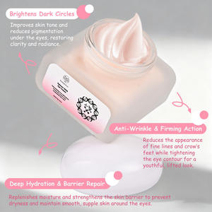 Cápsulas de Colágeno Rosa con Péptidos Fermentados, ADN de Salmón y PDRN, Crema Contorno de Ojos para Piel Sensible, Reafirmante, Antiedad, Reparadora, Hidratante y Antiarrugas - Product Image 6