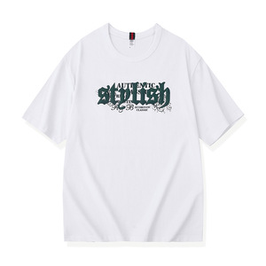 Camiseta QUATU para Hombre, Estampado 3D, 300 g/m², 100% Algodón, Talla Grande, Alta Calidad, con Etiqueta Personalizada - Product Image 3