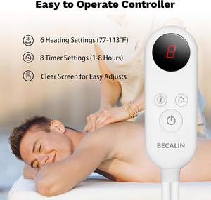 マッサージテーブル標準サイズの電気ウォーマー暖房パッド - Product Image 2