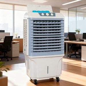 6000cmh Nhà Máy Trực Tiếp Mini Xách Tay Bay Hơi Nước Làm Mát Không Khí <span class=keywords><strong>Fan</strong></span> Với Máy Bơm Đứng AC Động Cơ Cho Nhà Kho & Nhà Máy Sử Dụng - Product Image 1