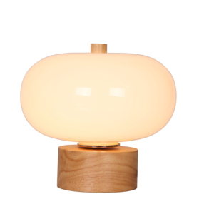 Masivel Nordic Style Indoor LED <strong>Table</strong> Lamp Minimalist <strong>Glass</strong> Warm White <strong>Table</strong> <strong>Light</strong> for Home Office Decoration - Product Image 1