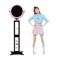 Support d'imprimante pour photomaton iPad, marque FTL, couleur personnalisée, taille personnalisable, portable, verrouillage à clé, compatible avec les smartphones, garantie 1 an