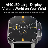 Reloj Inteligente B22 Android 8.1 4G con Pantalla AMOLED de 2.04 Pulgadas, Chip W377E, 2GB 16GB, GPS, Geolocalización, SOS, 4G LTE SIM