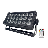 IP65 étanche extérieur haute luminosité 21x10W RGBWAUV sans fil DMX LED éclairage de scène 6-en-1 Spot lampes batterie lumière scène