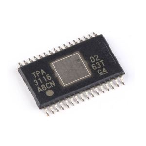 HTSSOP-32แอมพลิฟายเออร์เสียง TPA3116คลาส D TPA3116D2DADR สำหรับชิป IC - Product Image 1