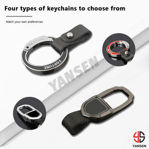Porte-clés en fibre de carbone pour Audi A1 A3 8V A4 B8 B9 A5 A6 C7 A7 A8 Q3 Q5 Q7 S4 S6 S7 S8 R8 TT Fob Shell Protector Keychain - Product Image 4