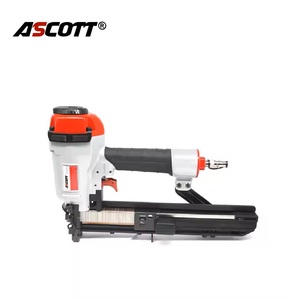 Pistolet agrafeur pneumatique CE industriel et bricolage en aluminium 160 pièces P2638, agrafeuse pneumatique 16GA <span class=keywords><strong>19</strong></span>-38mm pour finition bois - Product Image 1