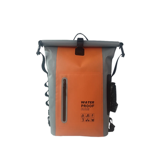 Mochila Impermeable de PVC para Exteriores de Gran Capacidad, 25L, Resistente, para Montañismo, Viajes, Bolsa Seca con Cierre Enrollable - Product Image 6