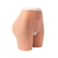 Culotte rehausse-fesses réaliste sans couture taille haute en silicone pour transgenres et travestis