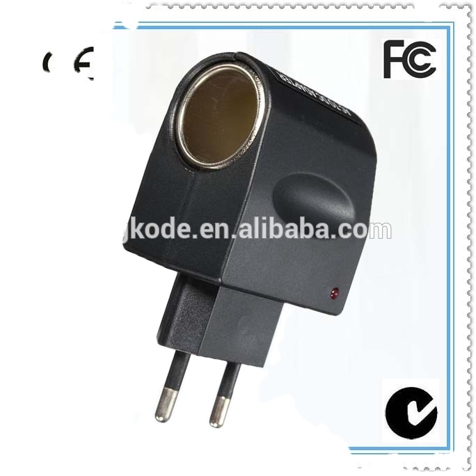 Бытовой от 220 В до 12 в прикуриватель автомобильный преобразователь питания Автомобильная розетка