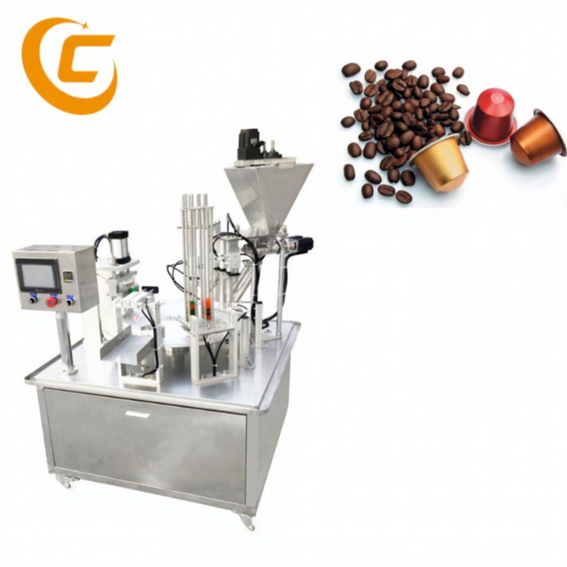 Hot Sale Automatic Nespresso Coffee Capsule Filling and Sealing Packing Machine