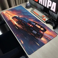 Tapis de souris de jeu pour PC style peinture japonaise Tapis de jeu Teclado Tapis ergonomique pour ordinateur portable Tapis de bureau 900X400