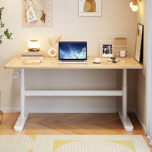 Bureau d'étude pour enfants en bois massif au design moderne Bureau d'ordinateur de bureau simple Chaise adaptée aux <span class=keywords><strong>étudiant</strong></span>s pour le ménage et l'école - Product Image 2
