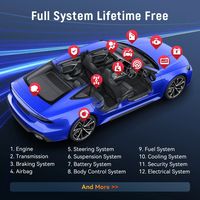 THINKCAR Thinkcar BD6 Escáner Profesional Bluetooth OBD2 de Diagnóstico para Todos los Sistemas OBDII/EOBD con 5 Funciones de Reinicio