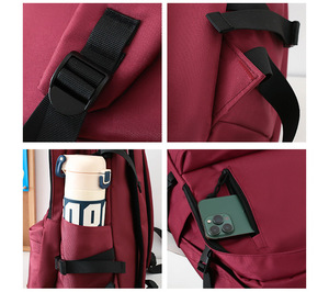 New practical and simple casual travel student <b>backpack</b> for women, 2025 high <b>school</b> student large capacity <b>backpack</b> with dual sh - Product Image 5