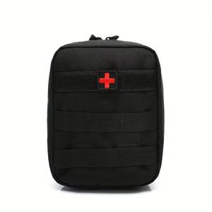 Pochette de premiers secours MOLLE EMT personnalisable à déchirure rapide - Sac médical compact et durable pour un accès rapide, organiseur vide - Product Image 2