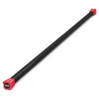 Barre d'exercice lestée FitFirst Aerotic en mousse PE et acier, charge maximale 200 LBS, longueur 1,22 m, surface en aluminium oxydé, diamètre 3,0 cm, 1 kg-10 kg