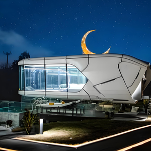 Casas móviles prefabricadas, portátiles, fáciles de instalar y casas de cápsulas espaciales con precios favorables de fábricas chinas - Product Image 1