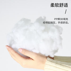 Yide322 Oreiller en forme de U avec motif de dinosaure de dessin animé, 28x26x14cm, en polyester, support de cou de voyage pour adultes, vert noir - Product Image 2