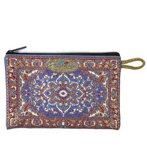 Purple Turkish Woven Wallet - Coin Purse With Carpet Design. Made in Turkey... From Turkey