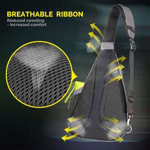 Bolso Bandolera Duradero e Impermeable de Poliéster con Cierre de Cremallera para Hombre y Mujer OEM - Product Image 5