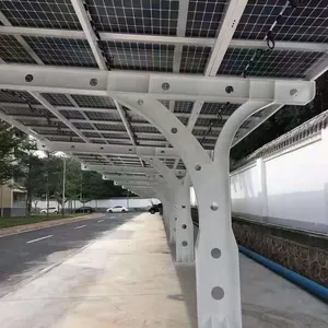 Zonne-energie Beugel Hoge Efficiënte Solar Carport Rack En Thuis Zonnepaneel Kit Voor Zonnepaneel