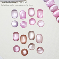 Échantillon Gratuit Vernis à Ongles Semi-Permanent Effet Œil de Chat Rose Pêche Magnétique pour l'Été – Fournitures Professionnelles pour Ongles en Gel