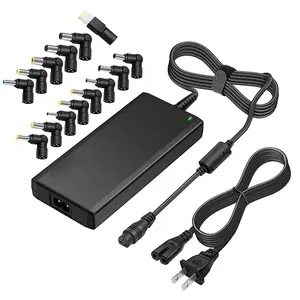 65W AC Power Adapter Universal Charger for Laptop HP Dell Acer Asus Lenovo 18.5V 19V 19.5V 20V With 8-12 tips